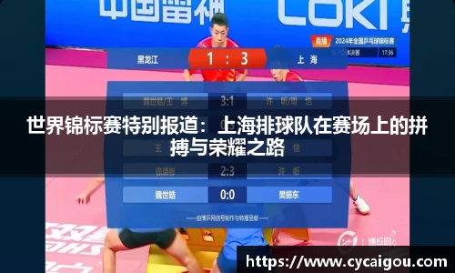 世界锦标赛特别报道：上海排球队在赛场上的拼搏与荣耀之路