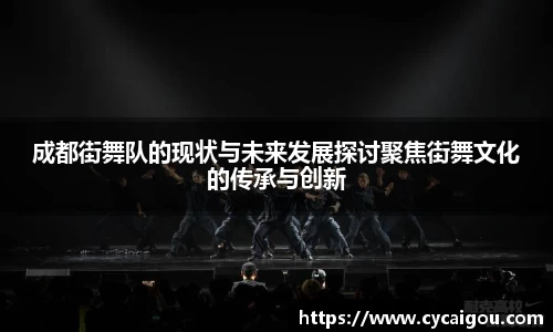 成都街舞队的现状与未来发展探讨聚焦街舞文化的传承与创新