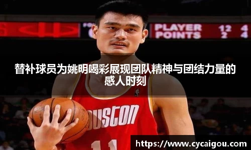 替补球员为姚明喝彩展现团队精神与团结力量的感人时刻