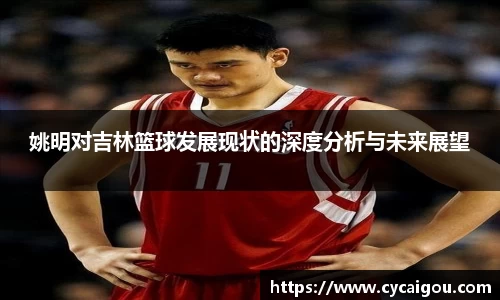 姚明对吉林篮球发展现状的深度分析与未来展望